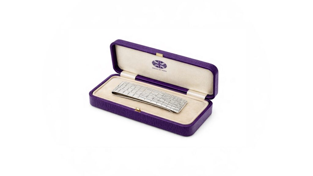 English Art Works Money Clip Sterling Silver