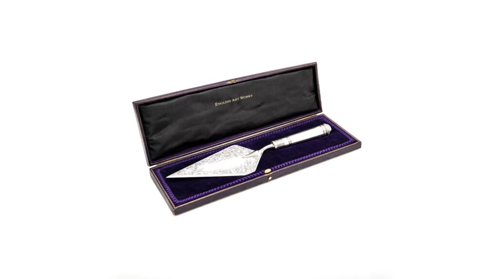 Vintage sterling silver trowel